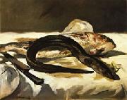 Edouard Manet Ele and Red Snapper oil painting on canvas